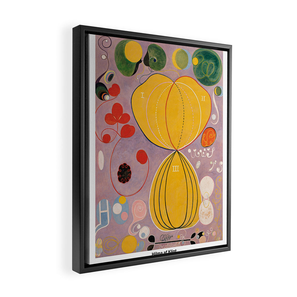 The Ten Longest, No 7 by Hilma af Klint Framed Canvas Print Gallery Image 2