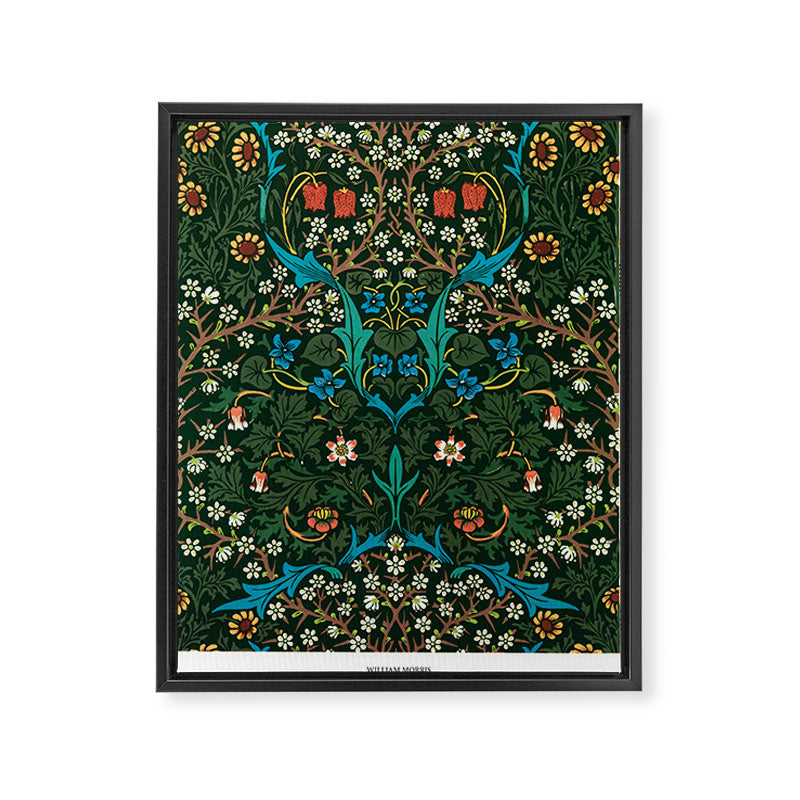 Tulips by William Morris Framed Canvas Print Gallery Image 6
