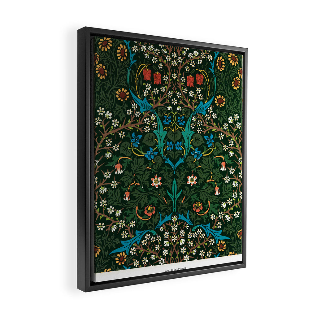 Tulips by William Morris Framed Canvas Print Gallery Image 2