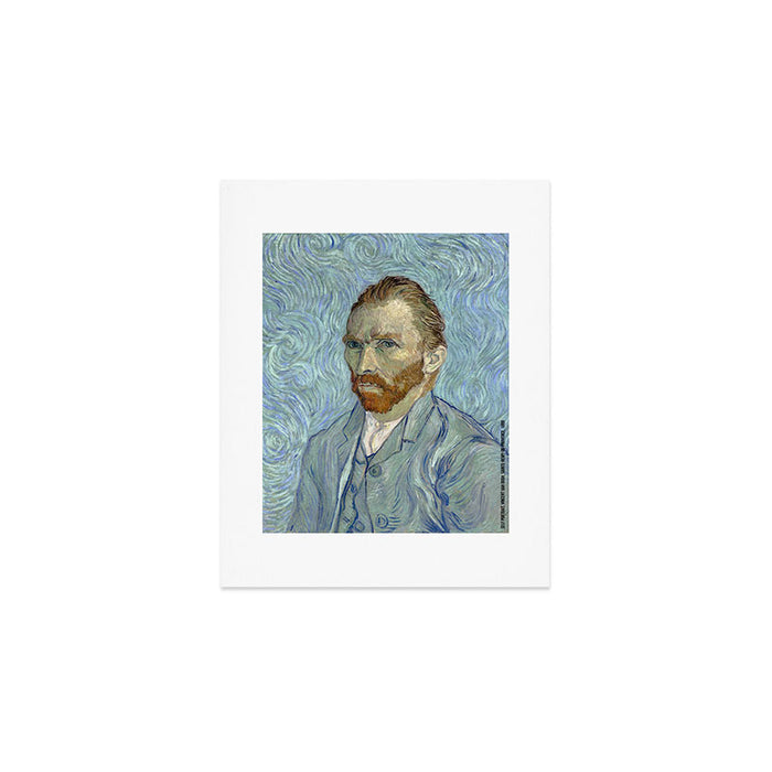 Van Gogh Self Portrait Art Print Gallery Image 1