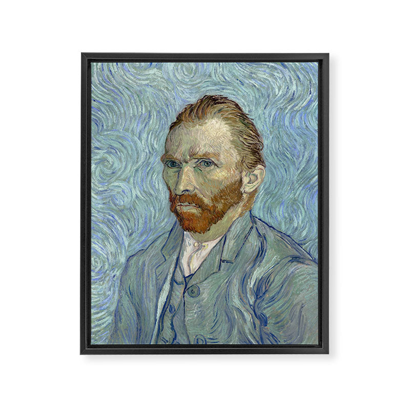 Van Gogh Self Portrait Framed Canvas Print Gallery Image 6