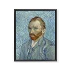 Van Gogh Self Portrait Framed Canvas Print Gallery Image 6