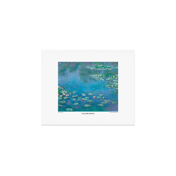 Water Lilies by Claude Monet Art Print Gallery Image 1