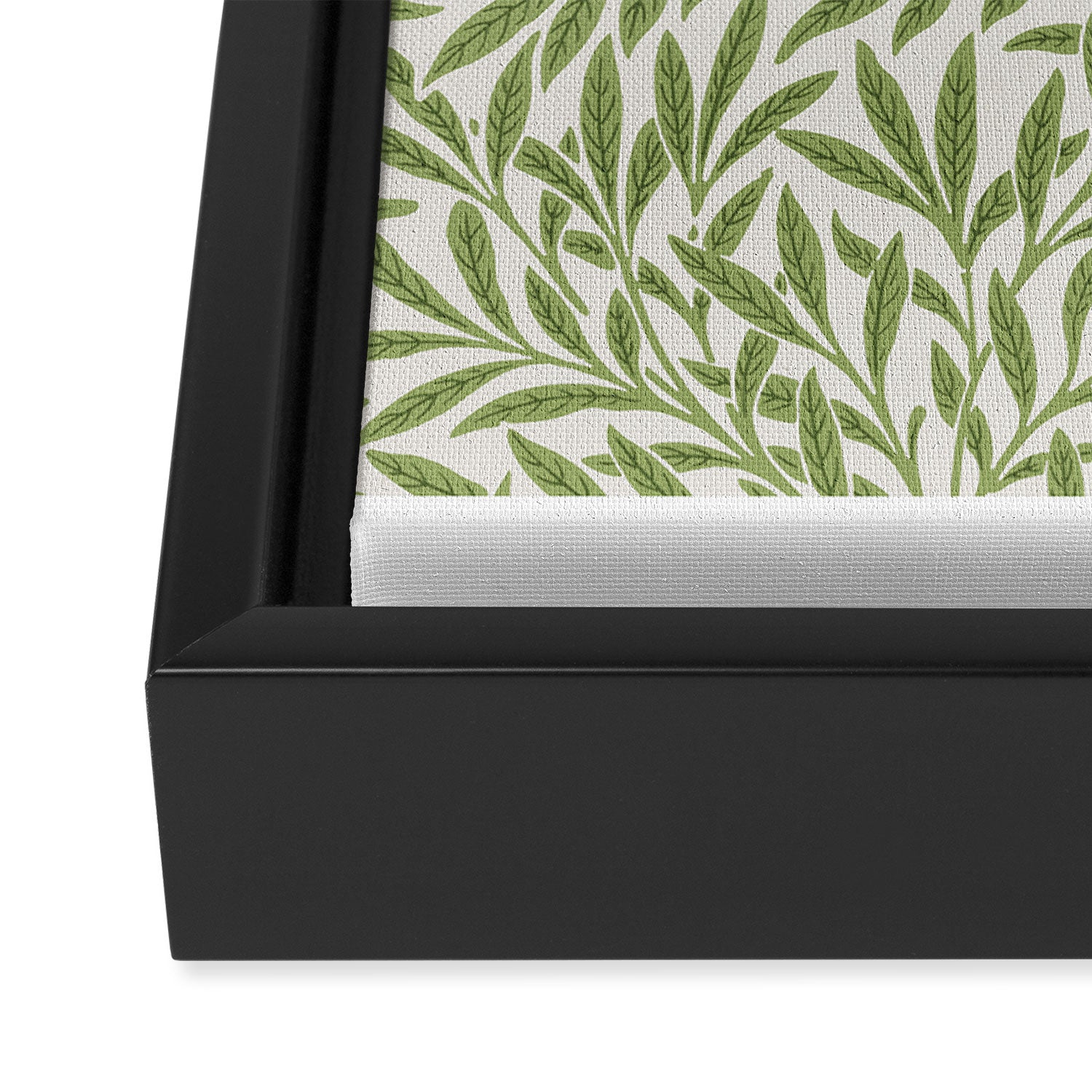 Willow by William Morris Framed Canvas Print Gallery Image 3