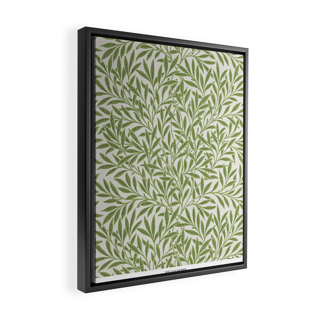 Willow by William Morris Framed Canvas Print Gallery Image 2