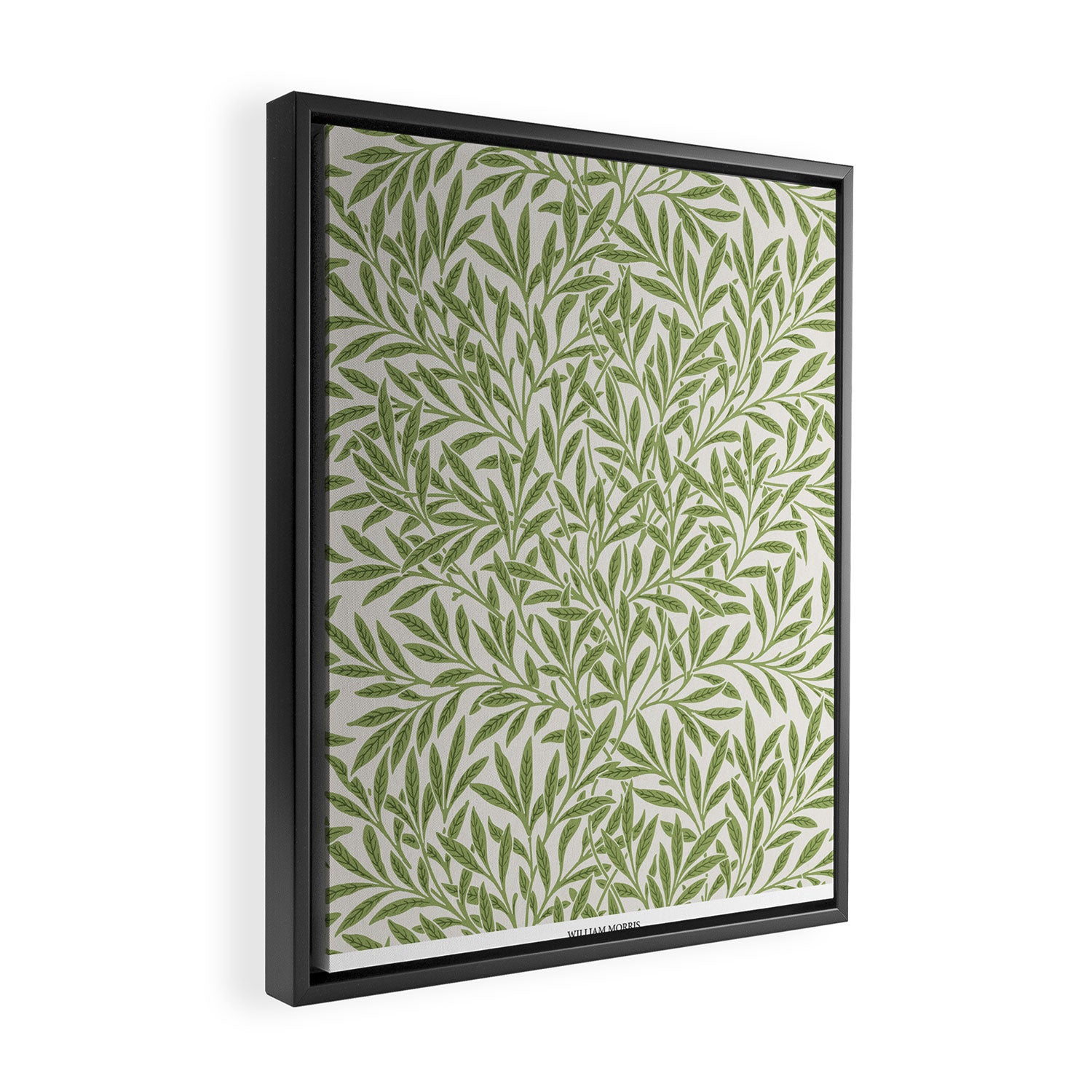 Willow by William Morris Framed Canvas Print Gallery Image 2