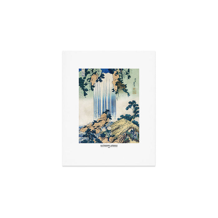 YÅrÅ Waterfall by Katsushika Hokusai Art Print Gallery Image 1