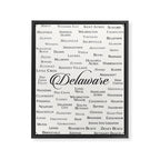 Delaware Framed Canvas Print Gallery Image 6