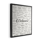 Delaware Framed Canvas Print Gallery Image 2