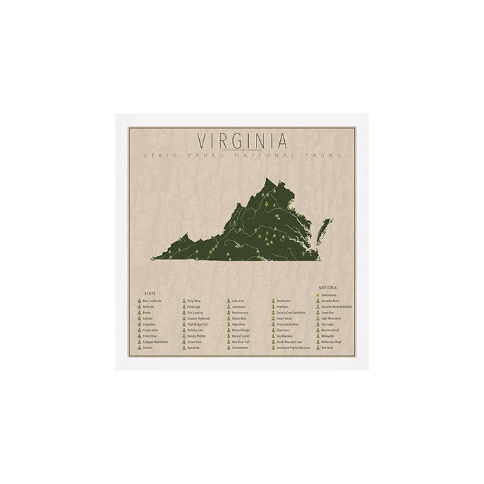 Virginia Parks Art Print Gallery Image 1