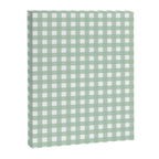 Buffalo Checks in Sage Green and White Canvas Print Gallery Image 8