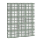 Sage Green and Gray Plaid Canvas Print Gallery Image 8