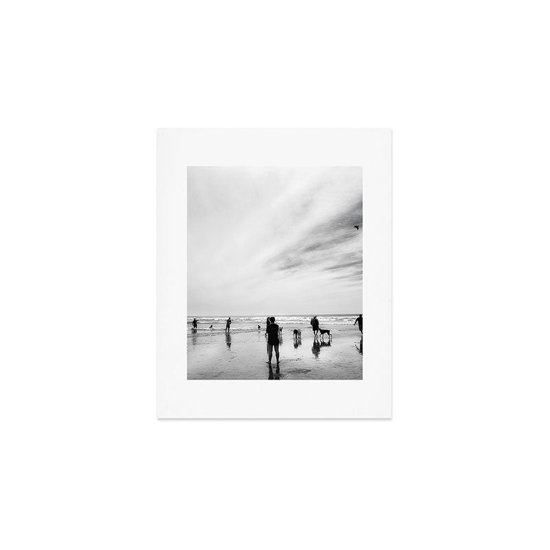 Dog Beach Art Print