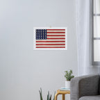 American Flag Painting Art Print Gallery Image 3