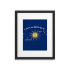 Conch Republic Flag Framed Art Print Gallery Image 6