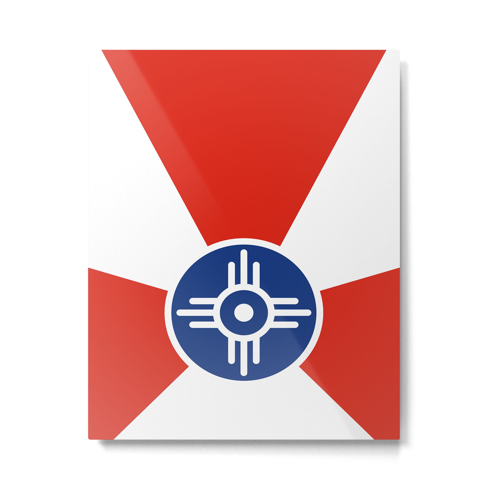 Flag of Wichita, Kansas Metal Print Gallery Image 4