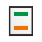 Irish Flag - Flag of Ireland Framed Art Print Gallery Image 6