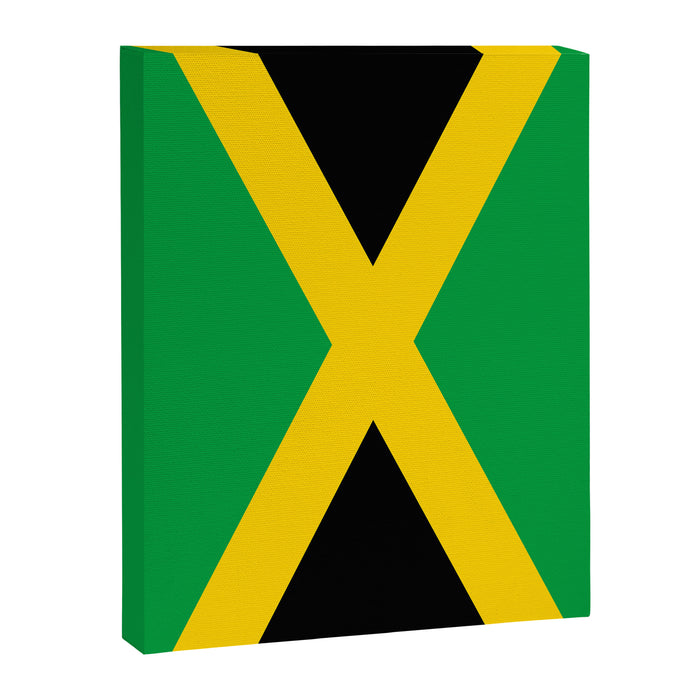 Jamaican Flag Canvas Print Gallery Image 1