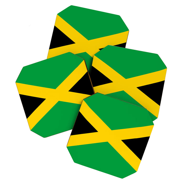 Jamaican Flag Coaster Gallery Image 1