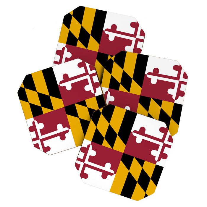 Maryland Flag Coaster Gallery Image 1