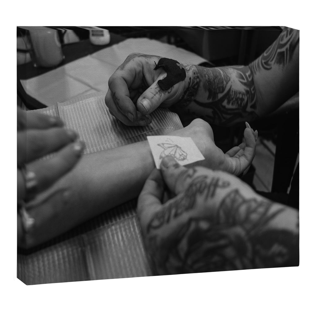 Tattoo's In Venice Canvas Print Gallery Image 6