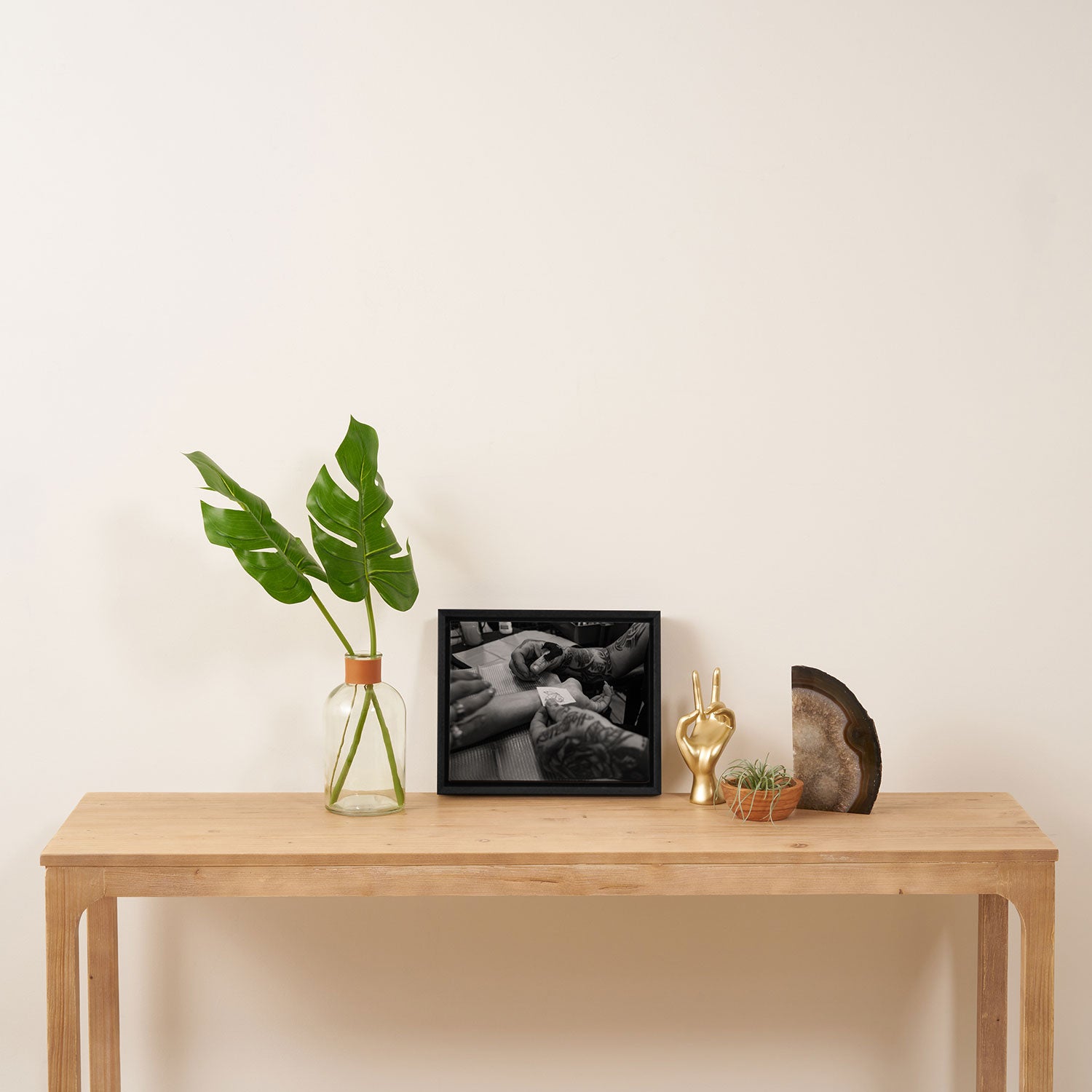 Tattoo's In Venice Framed Canvas Print Gallery Image 4