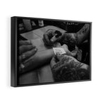 Tattoo's In Venice Framed Canvas Print Gallery Image 2