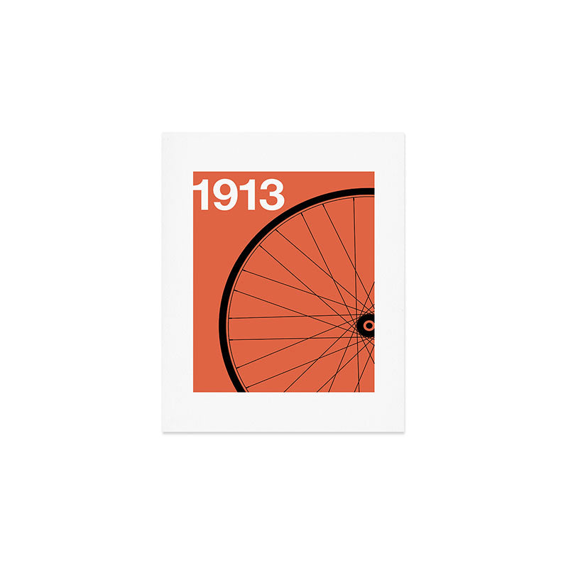 1913 - Roue de Bicyclette - Marcel Duchamp Art Print Gallery Image 1