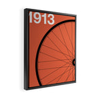1913 - Roue de Bicyclette - Marcel Duchamp Framed Canvas Print Gallery Image 2