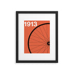 1913 - Roue de Bicyclette - Marcel Duchamp Framed Art Print Gallery Image 4