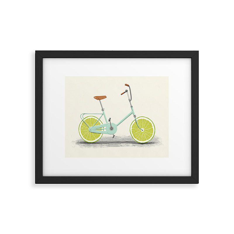 Acid (Blue) Framed Art Print Gallery Image 4