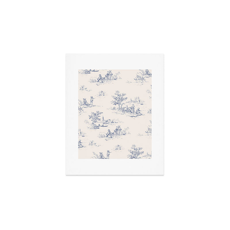 Animal Jouy Art Print Gallery Image 1