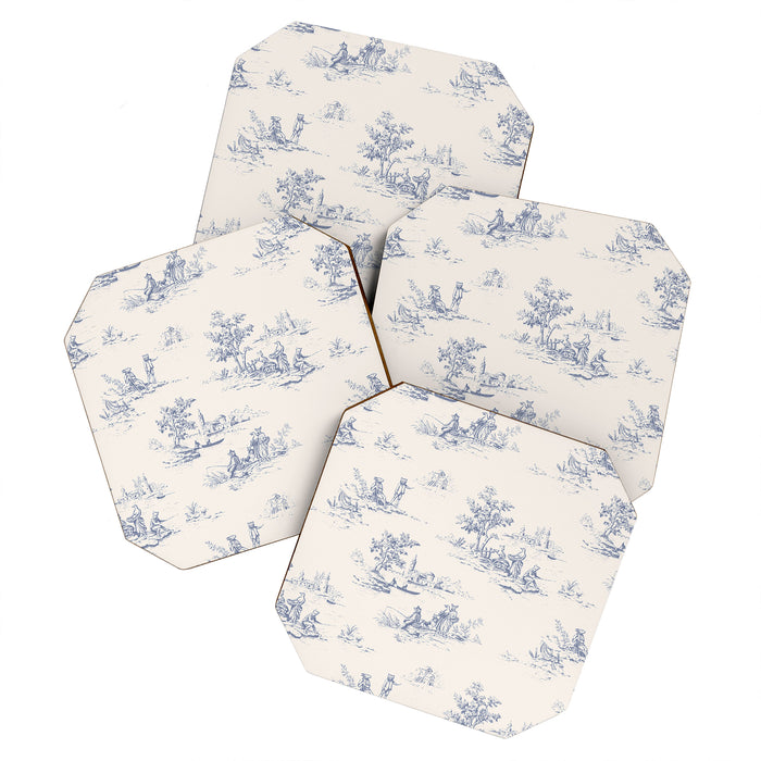 Animal Jouy Coaster Gallery Image 1