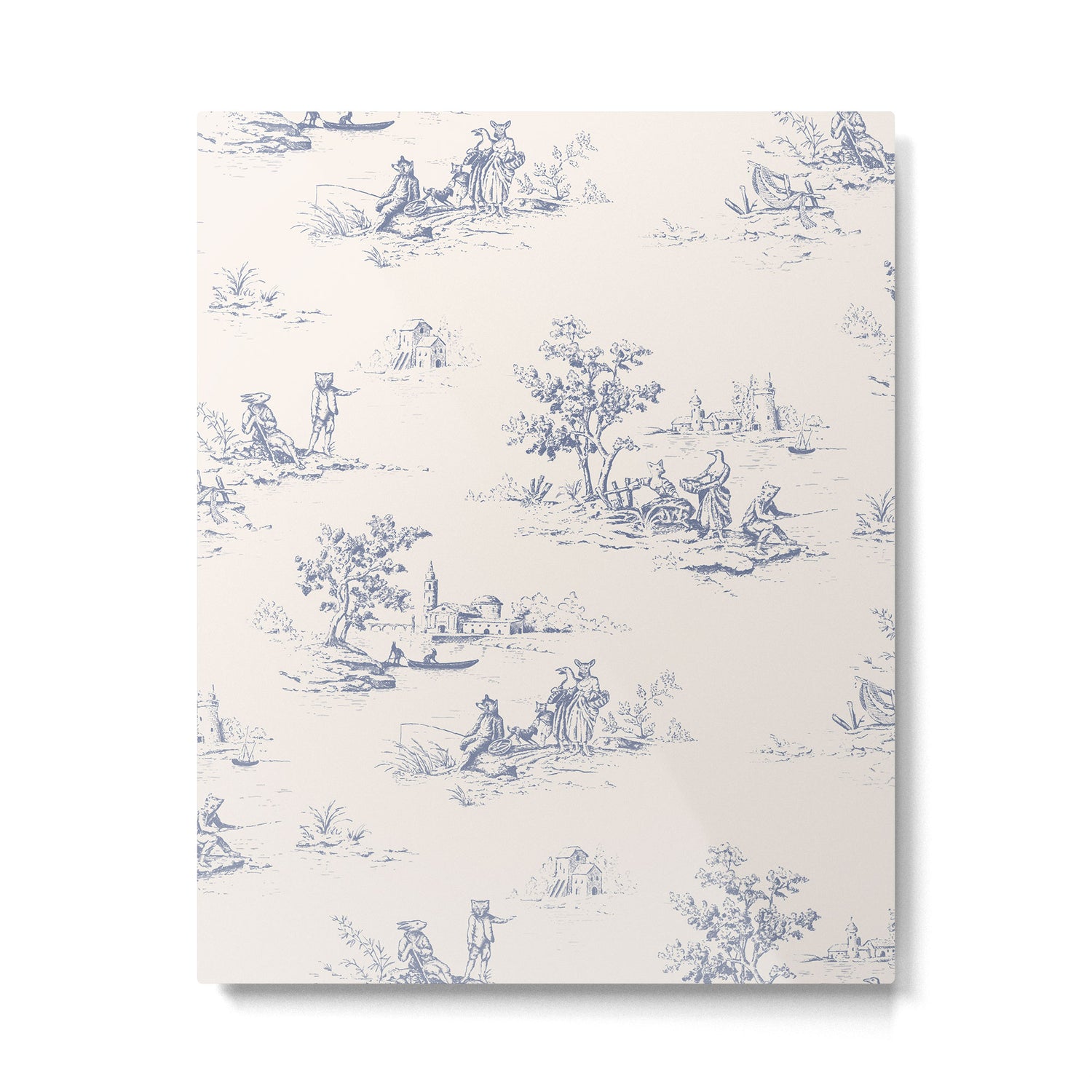 Animal Jouy Metal Print Gallery Image 6