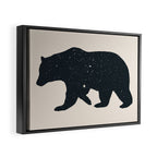 Bär - Bear Framed Canvas Print Gallery Image 2