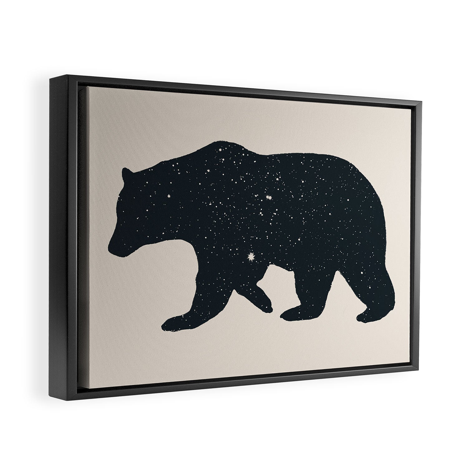 Bär - Bear Framed Canvas Print Gallery Image 2
