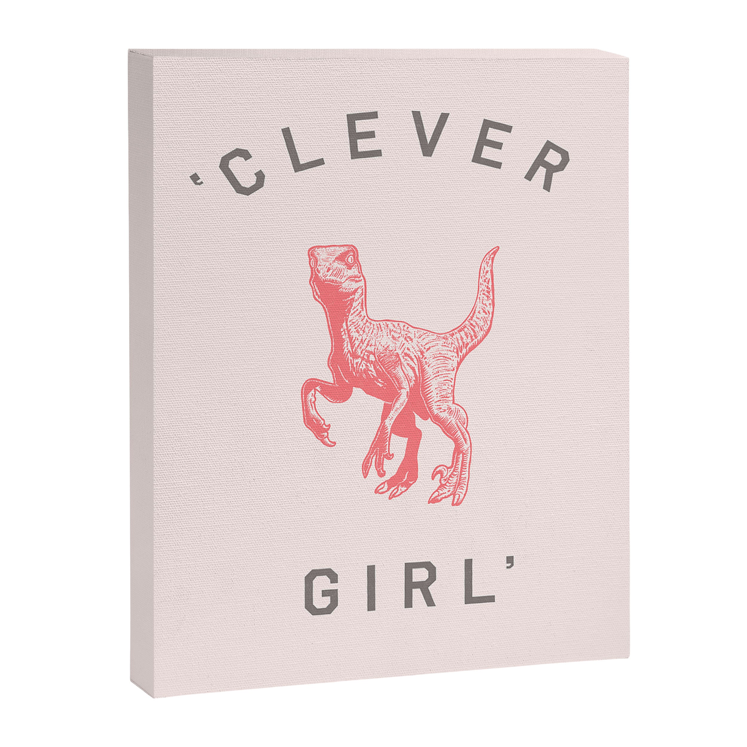 Clever Girl Canvas Print Gallery Image 6
