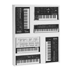Collection : Synthetizers Canvas Print Gallery Image 6