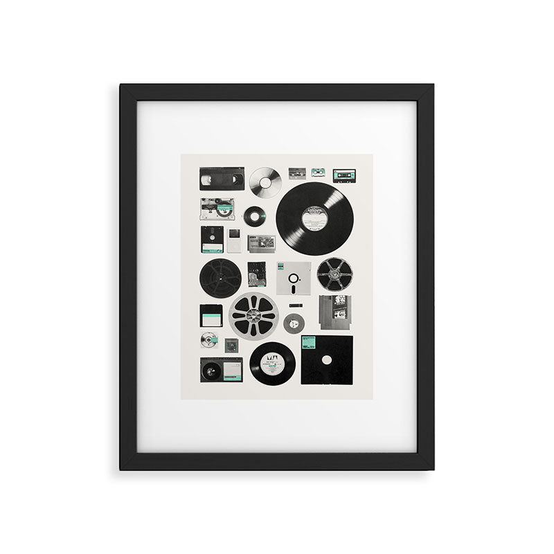 Data Framed Art Print Gallery Image 4