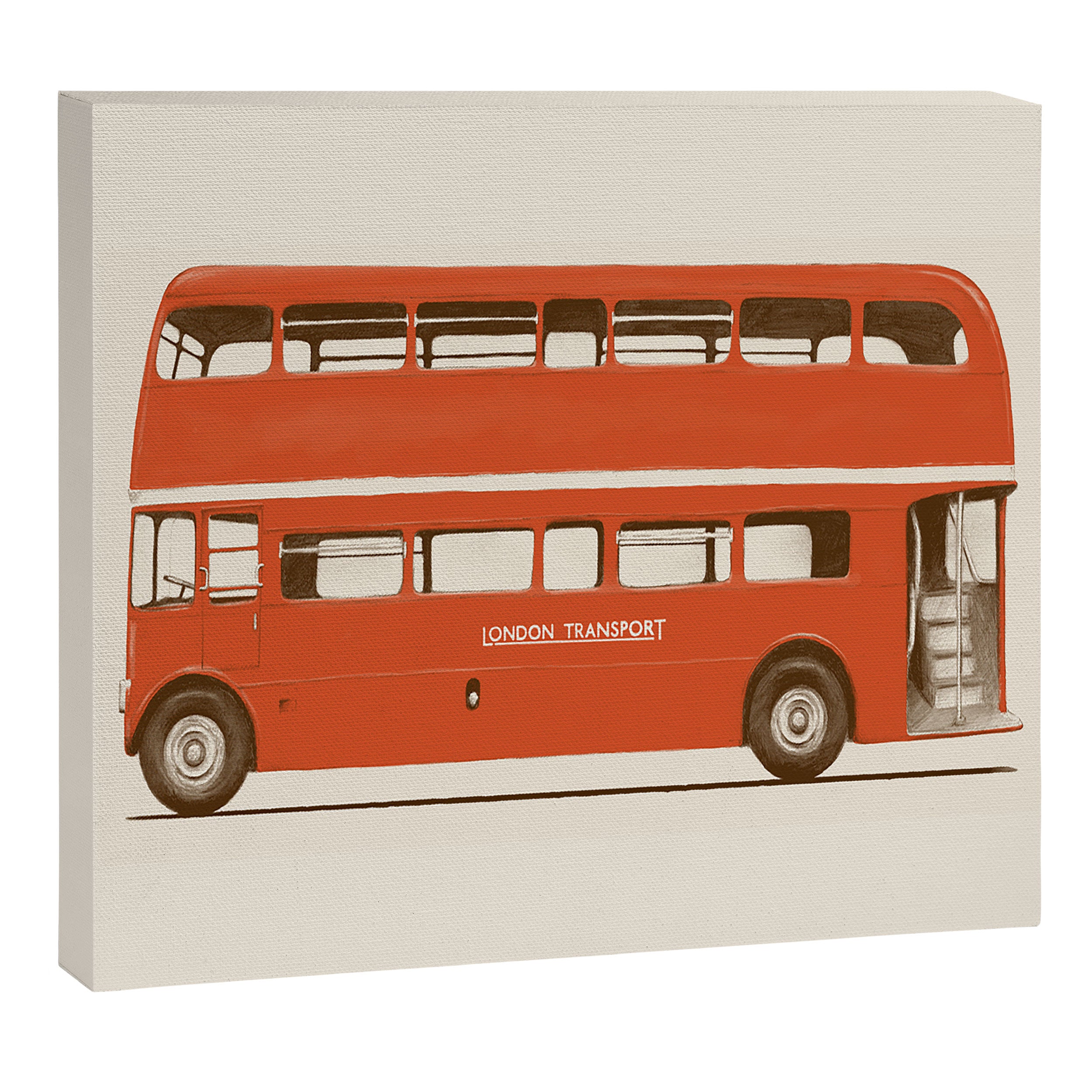 Double-Decker London Bus Canvas Print Gallery Image 12