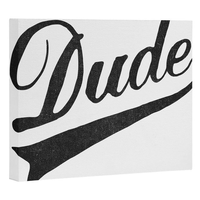 Dude Canvas Print Gallery Image 1