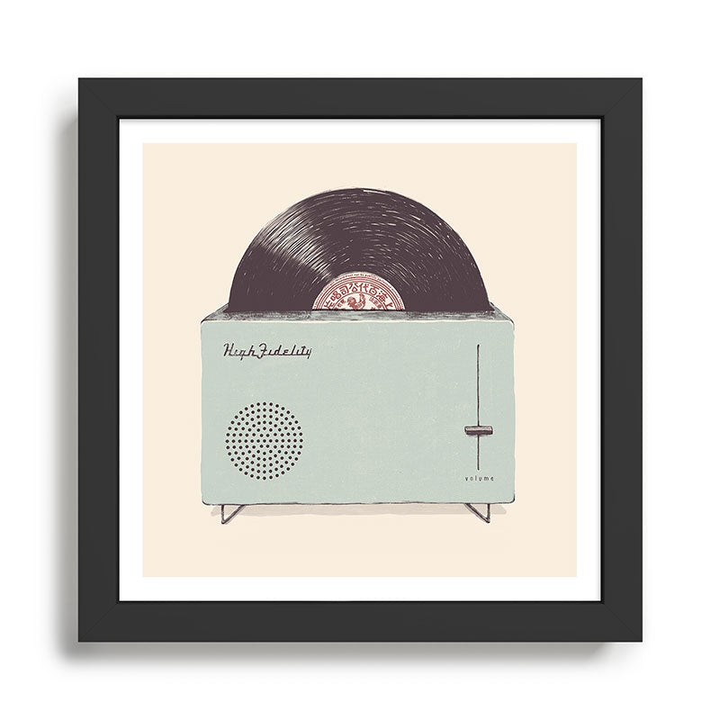High Fidelity Toaster Framed Art Print Gallery Image 1