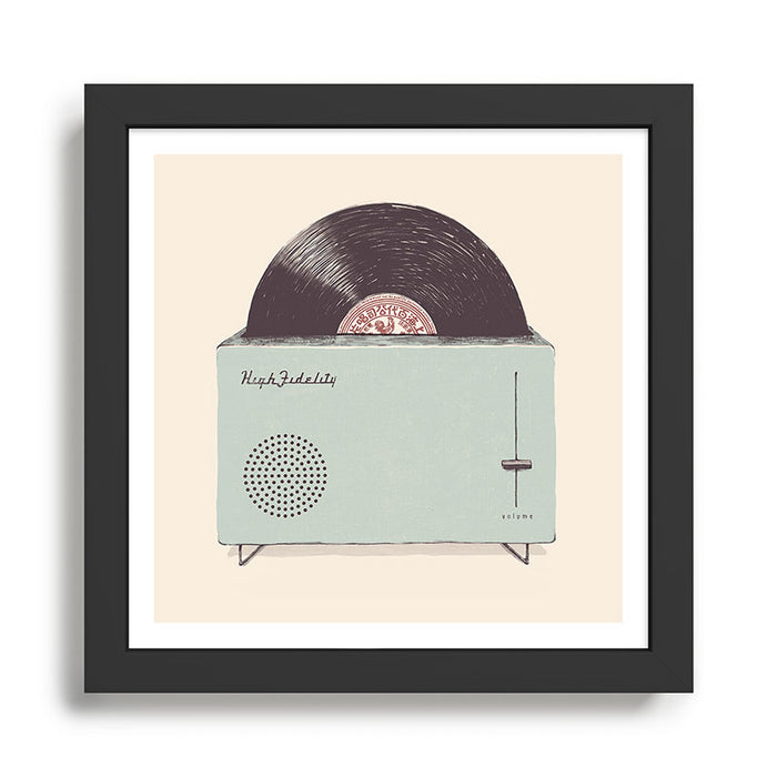 High Fidelity Toaster Framed Art Print Gallery Image 1