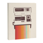 Instant Camera Rainbow Canvas Print Gallery Image 6
