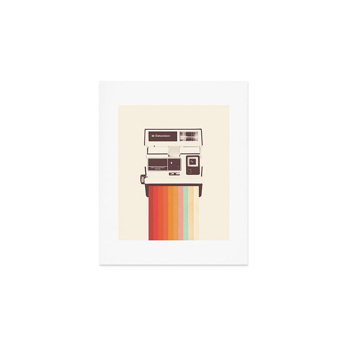 Instant Camera Rainbow Art Print Gallery Image 1