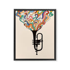 Jazz ! Framed Canvas Print Gallery Image 6