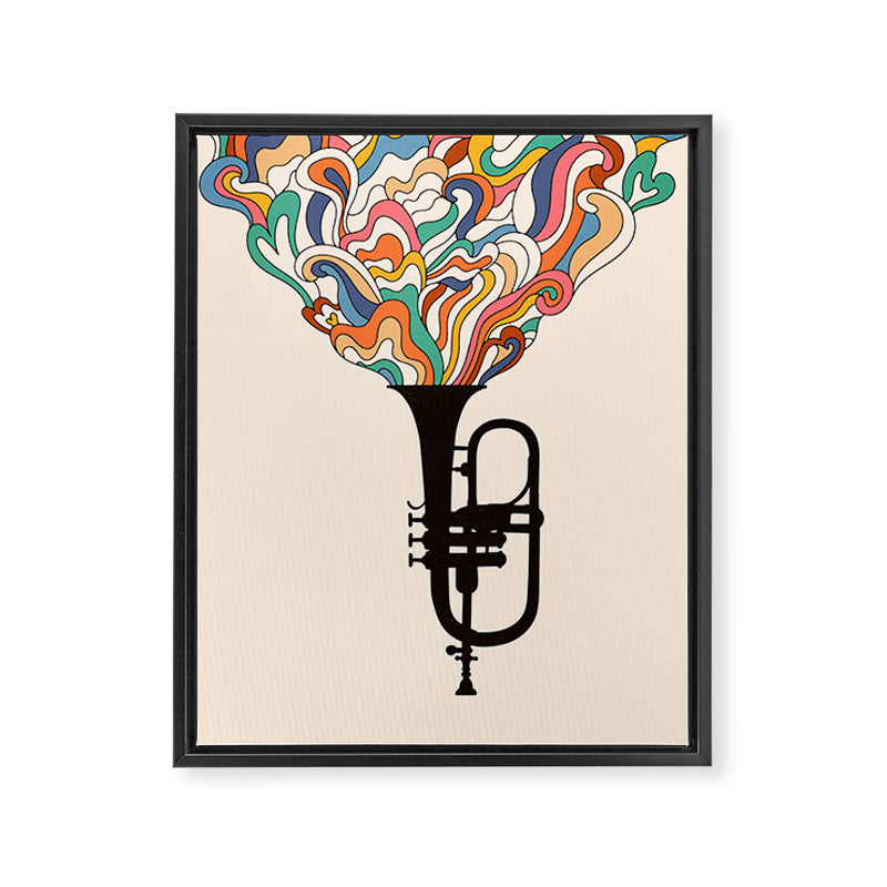 Jazz ! Framed Canvas Print Gallery Image 6