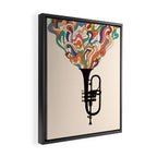 Jazz ! Framed Canvas Print Gallery Image 2