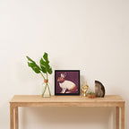 Lapin Catcheur (Rabbit Wrestler) Framed Canvas Print Gallery Image 3