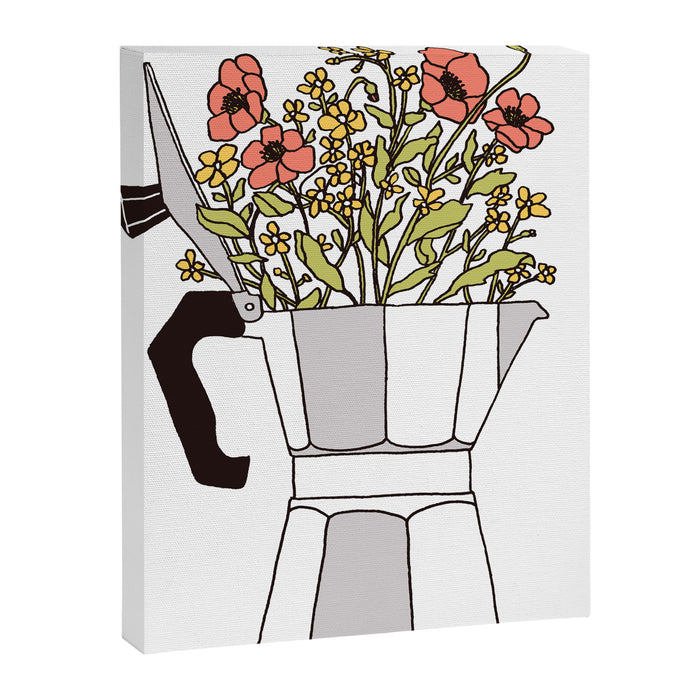Moka Flowers Canvas Print Gallery Image 1